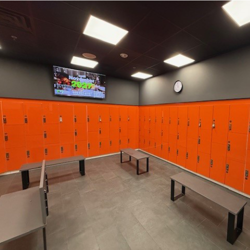 Gym Locker Room